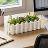 Rustic Style Fence Flowerpot Greenery Container Flower Arrangement Flower Pot Basket  Home