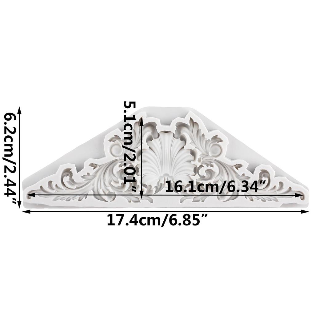 Силиконовые формы для барочного рельефного кружева с цветами, барочная голова аватара, форма для мастики, инструменты для украшения торта, топпер для кекса, форма для конфет, шоколада, гампасты