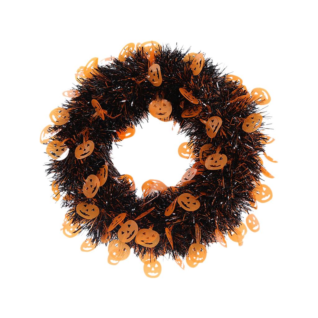 Хэллоуин передняя дверь венок висит гирлянда искусственный череп венок для стены Хэллоуин праздник