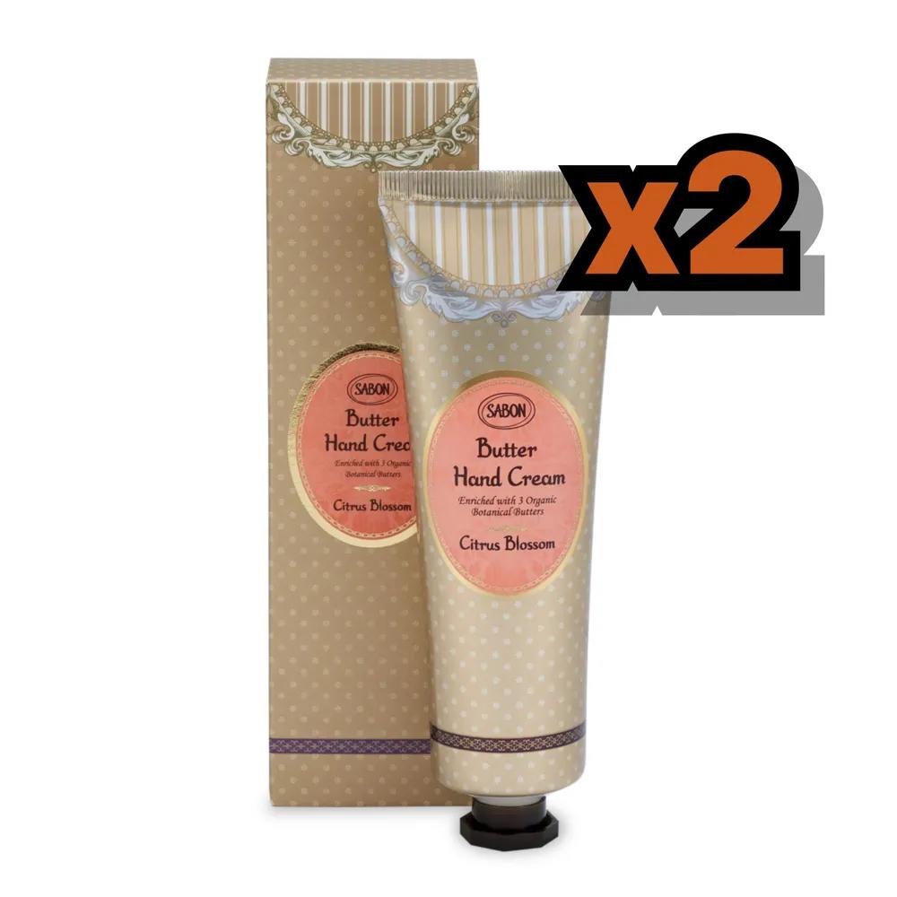 Sabon Butter Hand Cream Citrus Blossom 75ml x 2