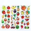 6 листов детские наклейки 3D пухлые наклейки для девочек и мальчиков подарок на день рождения Скрапбукинг фрукты мультяшные наклейки игрушки