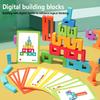 Цифровой строительный блок, Числовые лабиринты, Обучающие настольные игры, Деревянные развивающие игрушки, Развивают логическое мышление, Подходящие подарки для детей!