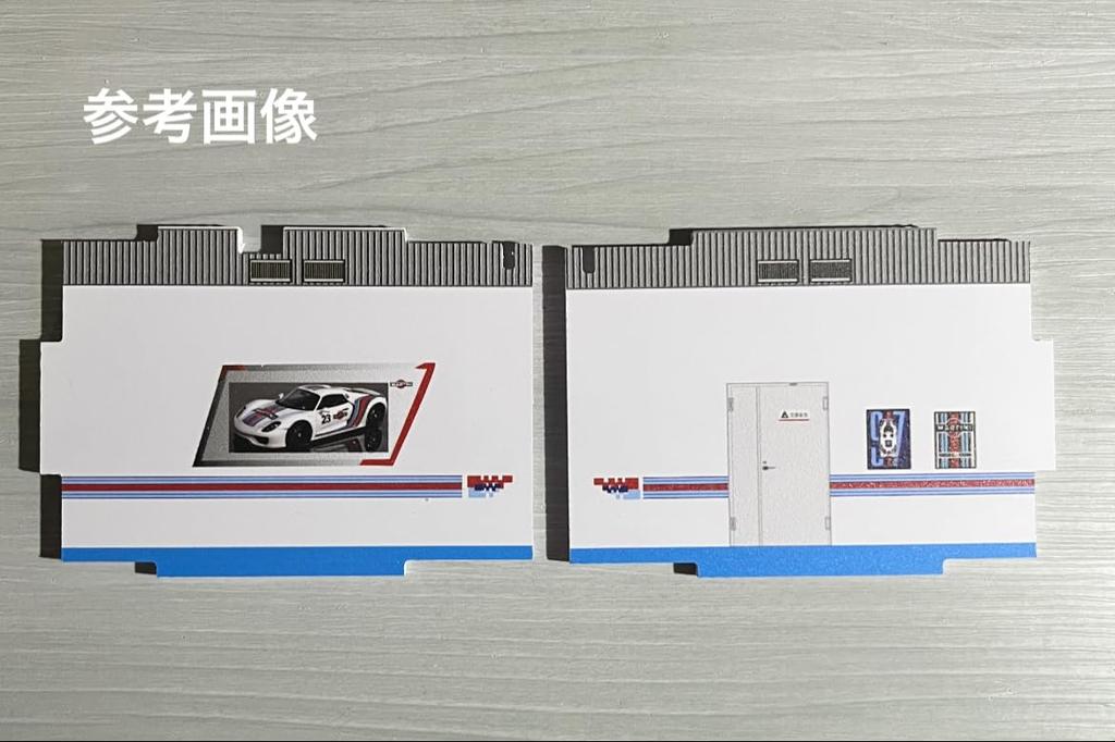 Garage AGS0006 Model Diorama Miniature Car 1/64 [Used]