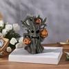 Halloween Pumpkin Tree Shape Sculpture Ornament Decoration Home Décor Crafts