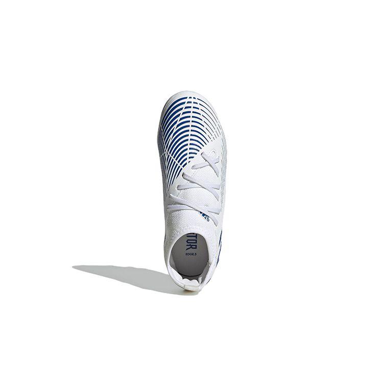adidas Predator Edge.3 HG/AG K Удобные Прочные Полувысокие Детские Футбольные Бутсы Детские Футбольные Бутсы Белые GZ2893