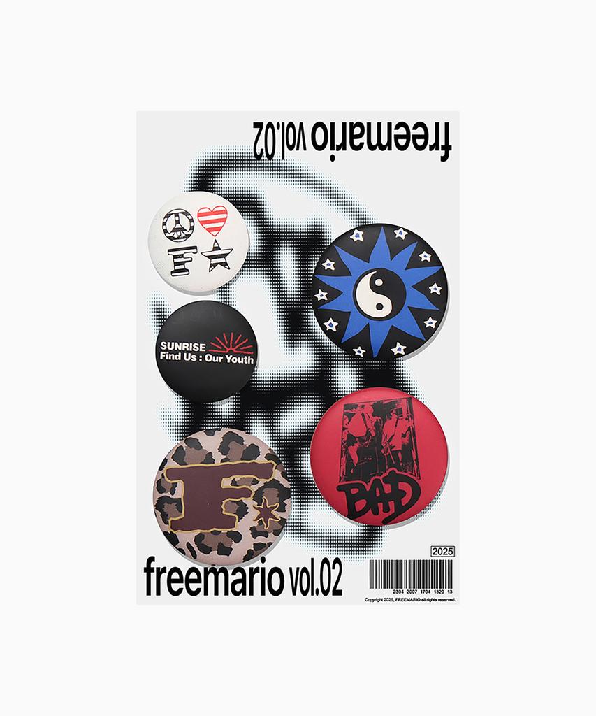 Значок-булавка Freemario Fmo с несколькими изображениями B