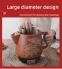 Fully Automatic Electric Chinese Medicine Decoction Pot - Purple Sand Casserole Frying Pan for Home Use