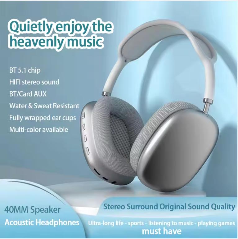 P9 Беспроводная Bluetooth-гарнитура для спорта на открытом воздухе, игровые беспроводные наушники с микрофоном, шумоподавлением, наушники-вкладыши Bluetooth