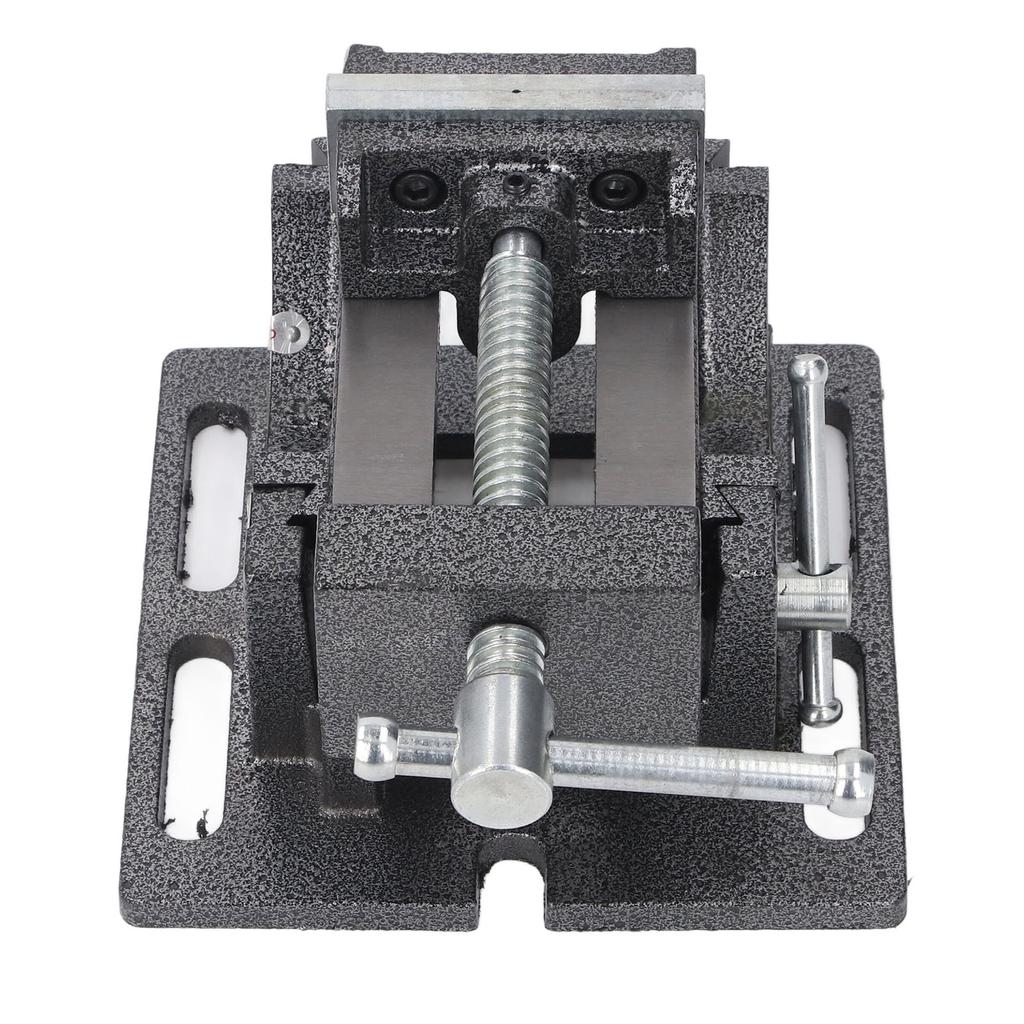 3 Inch Angle Drill Press Vise 0-90 Degree Tilting Stable Clamping Cast Steel Drill Press Vise