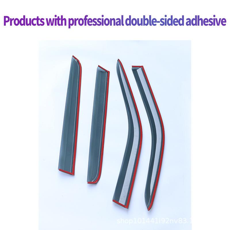 For TOYOTA Veloz 2022+Window visor Side Window Deflector Weathershield Sun Rain Guard