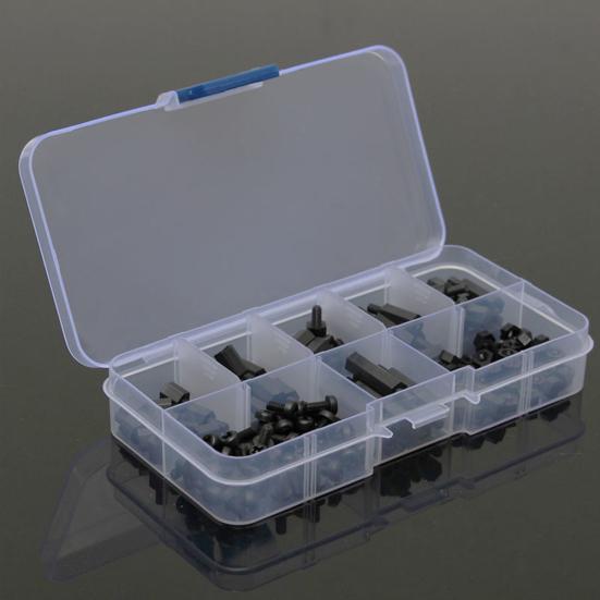 180 шт. M3 шестигранная колонна «папа-мама» нейлоновые проставки, винты, гайки, комплект в ассортименте