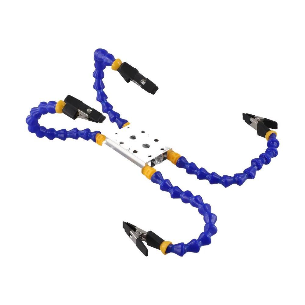 Flexible Arm Soldering Helping Hands Octopus Design Welding Fixture Station Jewelry Making