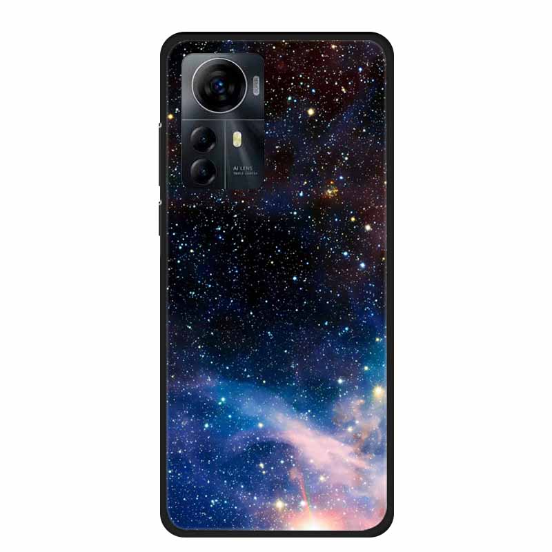 For ZTE Blade A72s 4G Case 2023 Fashion Cool Soft TPU Black Silicone Phone Cover for ZTE Optus X Max Back Cases Funda A 72s Etui
