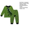 Yousheng Kids Dinosaur Pajamas Set 2 Piece Pajamas Outfits Kids Cartoon Print Nightwear Skin-friendly Loungewear Homewear Suits