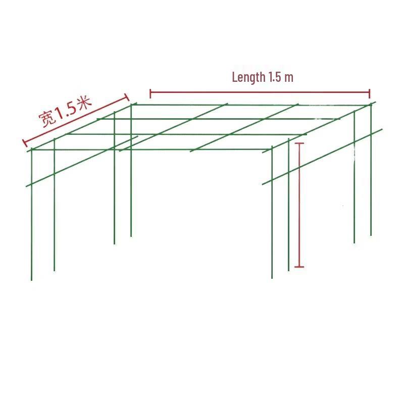 Wrought Iron Cylindrical Garden Arbor