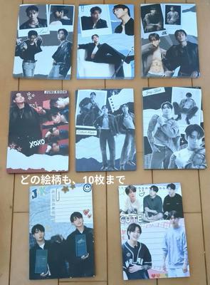 [Б/У] BTS Чонгук Чонгук ВСЕ Корейские Продюсеры Большие Листы для Заметок 12 Типов Всего 120 Листов