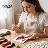 Beginner Card Making Garden Animal Stitching Kit, DIY Stitch by Craft Supplies for Adults Hand, Thread Embroidery Greeting Kit Beginners Diy
