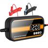 12V 2A Car Battery Charger Portable Digital Display Fast Charging Car Accessories Pulse Repair Tool for Motorcycle Truck Auto