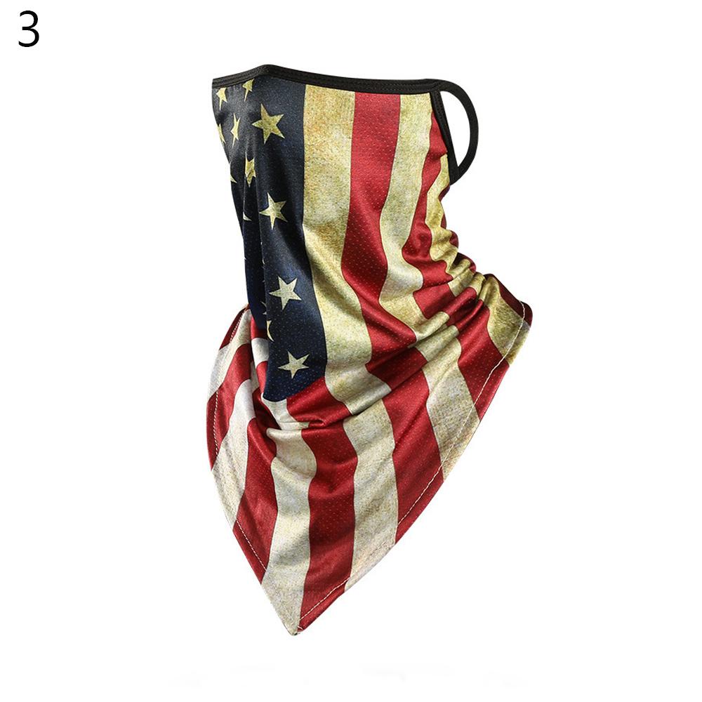 Ветрозащитная пылезащитная маска для лица Дышащая ледяная шелковая накидка на шею Балаклава Бандана Шарф Повязка Наружные спортивные Муфта Подкладка для шлема