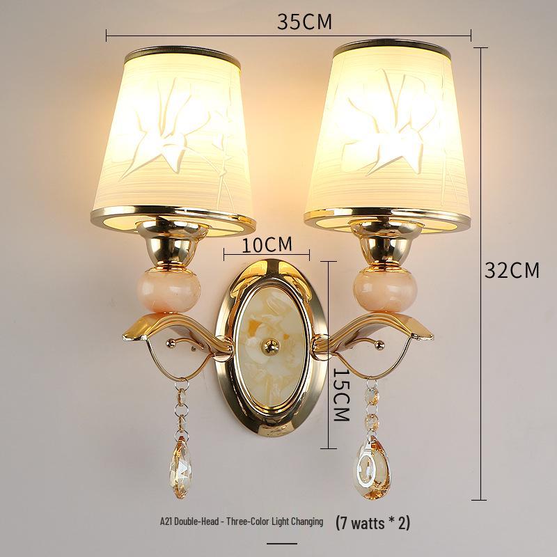 2025 Современный теплый настенный светильник для спальни, гостиной, столовой и лестницы