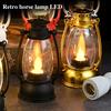 LED Candle Old-fashioned High Brightness Flickering Lampwick Electronic Lantern Light for Bedroom