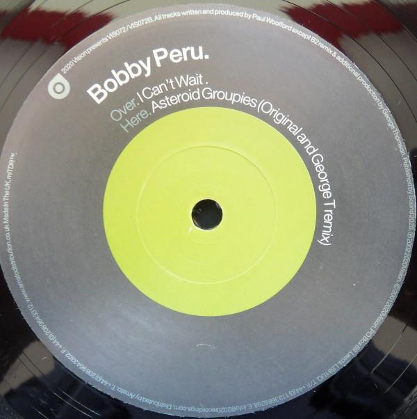12-дюймовая пластинка BOBBY PERU - I Can't Wait VIS072 20:20 Vision 2002 UK Танцевальная и электронная музыка Б/У