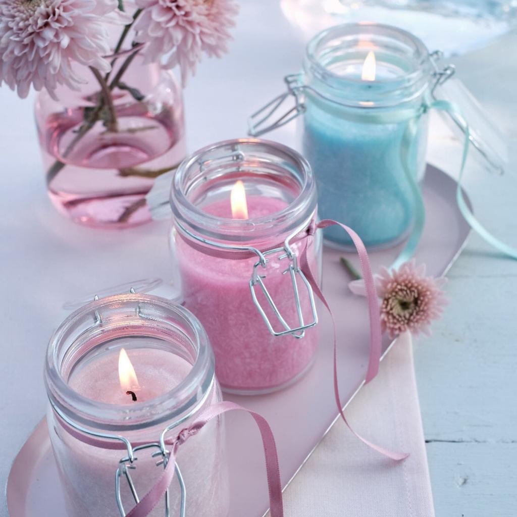 Olive Wax Candle Antique Rose