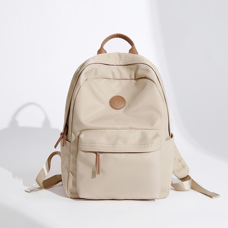 Fashionable Nylon Oxford Cloth Large Capacity Backpack Commuting Backpack Fashionable Simple Computer Bag Casual Travel