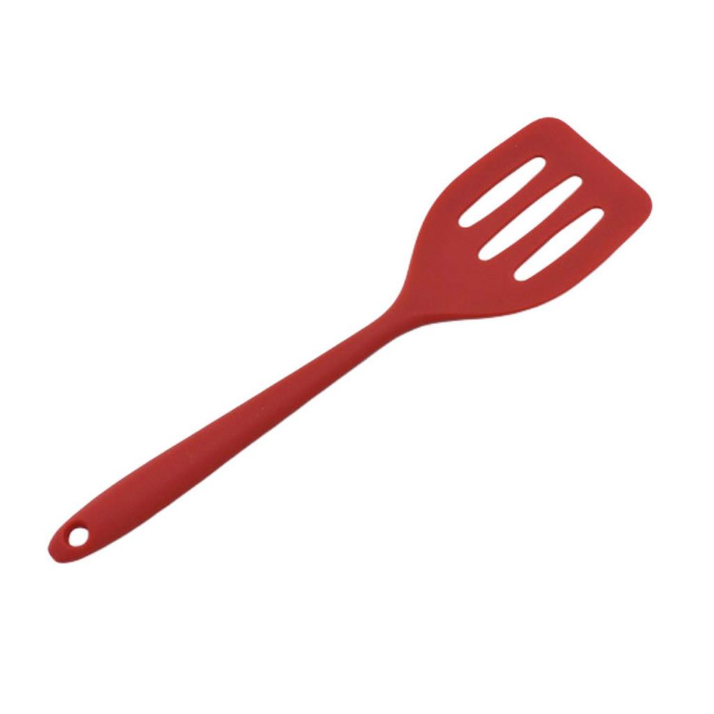 Антипригарная высококачественная термостойкая силиконовая лопатка с прорезями, кухонная лопатка, лопаточка, посуда для приготовления рыбы, яиц, блинов