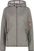 CMP Woman Fix Hood Jacket (30H5856) Fleece Jacket Woman Fix Hood (30h5856-06pt) Sand-vanilla