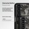 (Comes with wrist strap)IBMRS Genuine Official Stand for Samsung Galaxy M35 Case,Shockproof Matte Translucent Phone Case, Camo Black