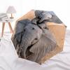 1pc Elephant Family Automatic Folding Umbrella Automatic Open/Close, 8-Rib Durable Frame, Compact Travel Umbrella Suitable014