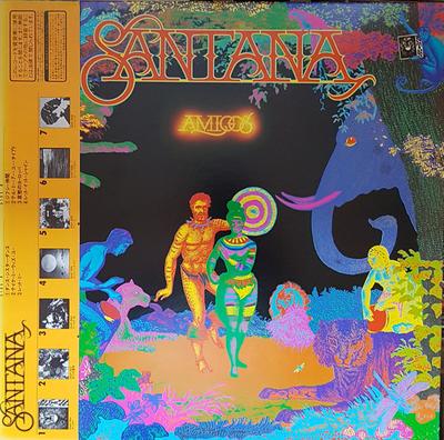 Виниловая пластинка SANTANA  Amigos 20AP2605 CBSSONY 1983 Япония Рок Б/у