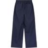 We11done Logo Solid Color Mid Waist Knitted Sweatpants Unisex pants Navy-Blue WD-PT125-243-U-NV