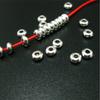 100pcs/set Handmade Silver Crafts Bracelet Components Spacer Beads DIY Tool Jewelry Making