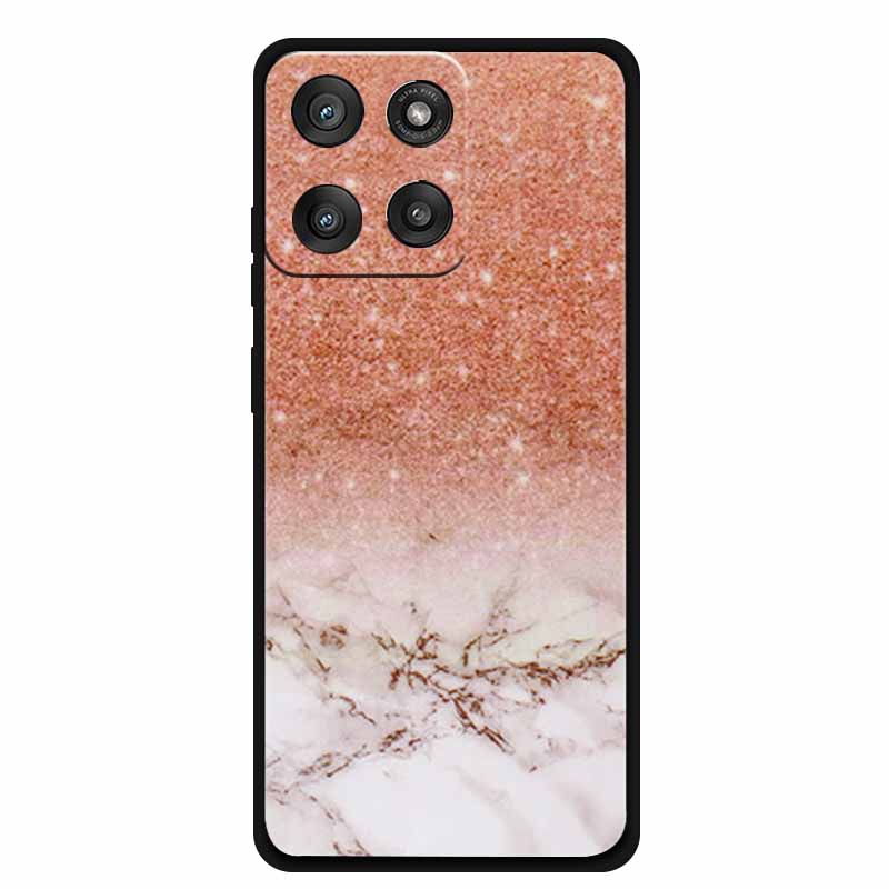For Motorola Edge 60 Stylus Case Marble Painted Silicone Back Cover Case for Edge 60 Stylus Case Back Coque Edge 60 Stylus Cases