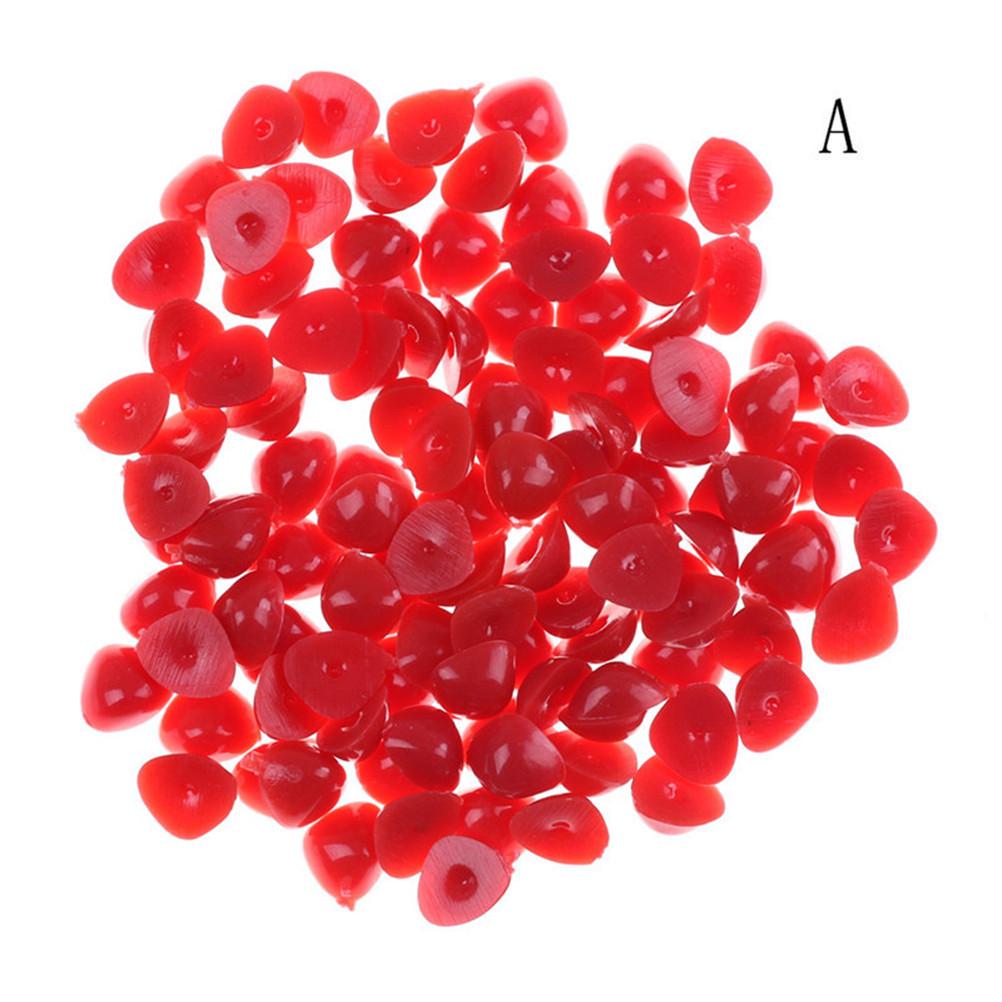 Аксессуары для кукол 7x8 мм 7x9,5 мм Детская кукольная игрушка-треугольник, плюшевый мишка, пластик 10 шт./пакет, аксессуары для детских кукол своими руками, аксессуары