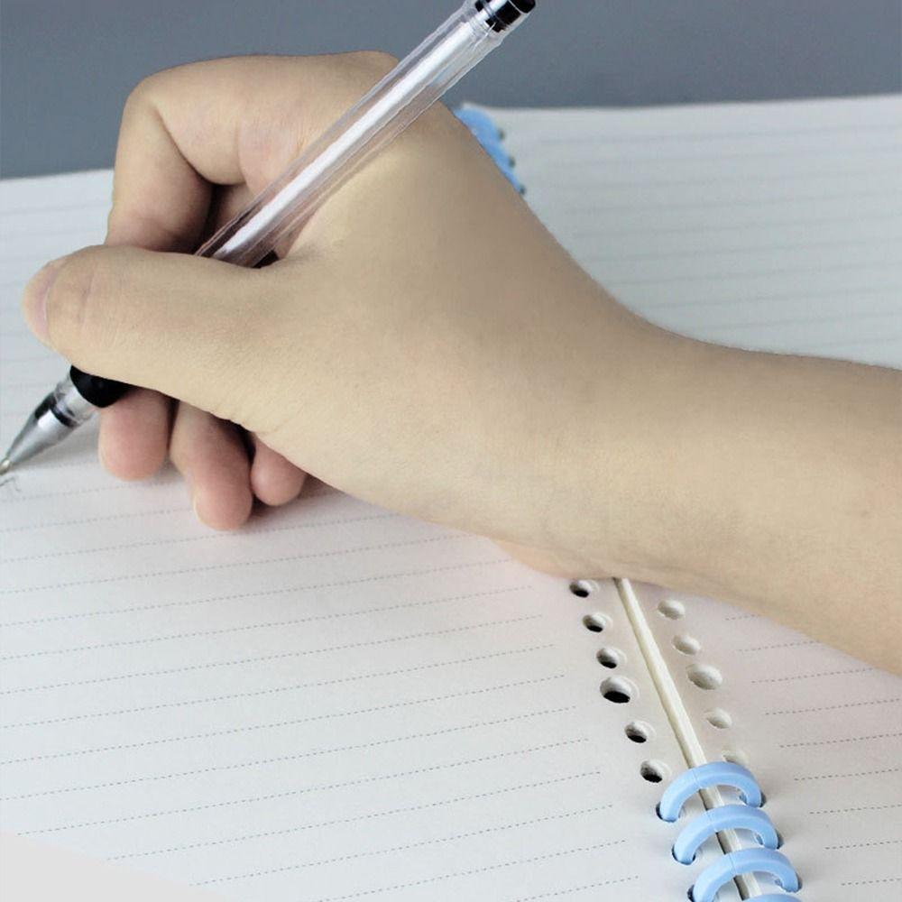 Принадлежности для переплета блокнотов Бумажное кольцо-биндер Кольцо-биндер для DIY 6-кольцевое круглое кольцо Кольцо для листов