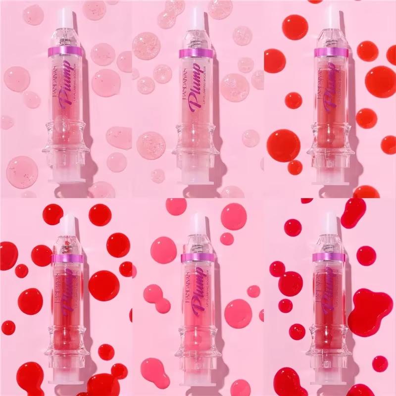 PLUMP POUT Увеличивающий объем губ блеск-бустер для более полных, блестящих губ