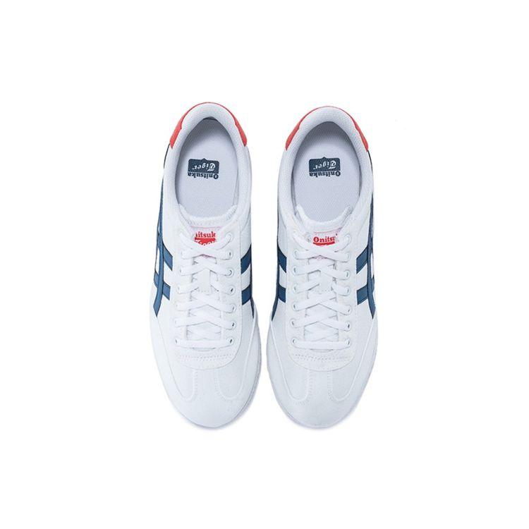 ONITSUKA TIGER Machu Racer Ткань Ретро Спорт Легкие Амортизирующие Прочные Нескользящие Низкие Повседневные Кроссовки Унисекс 1183A858-100