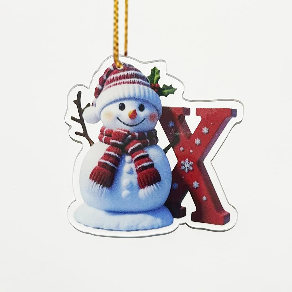 Christmas Decoration Pendant Christmas Tree Tag Theme Party Crafts Ornament