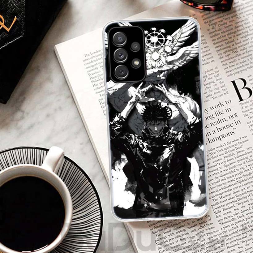 Чехол для телефона Kaisen J-Jujutsu Sukuna Mahoraga для Samsung A17 A16 A26 A36 A56 A15 A14 A13 A55 A54 A53 A35 A34 A33 A25 A24 A23 A05S
