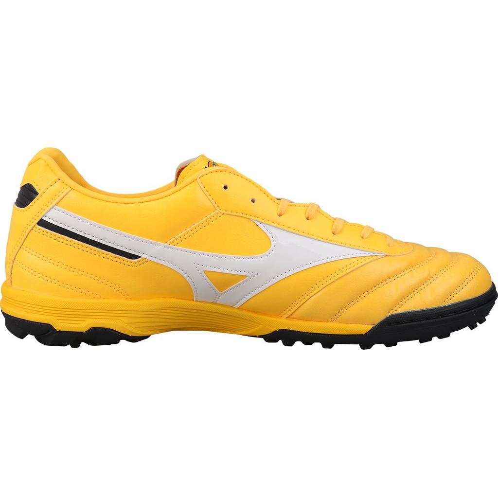 Mizuno Morelia 2 Rro AS Удобные Универсальные TF (Резиновые шипы) Нескользящие износостойкие футбольные бутсы Мужские футбольные бутсы Желто-белые P1GD221401