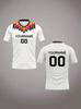 Customized Team Name Number Soccer Tshirt Personalized DIY Stripe Color Blocking Mens Sports T Shirt Tee Quick Dry Team Uniform