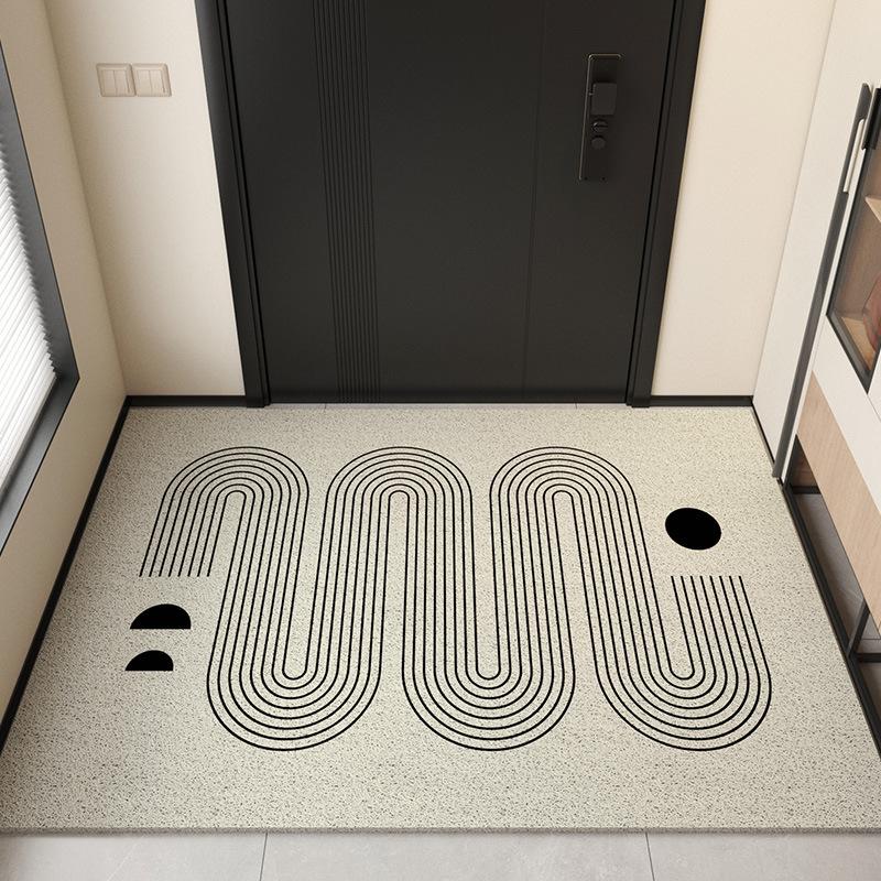 Придверный коврик Современный и простой коврик Износостойкий и противоскользящий коврик