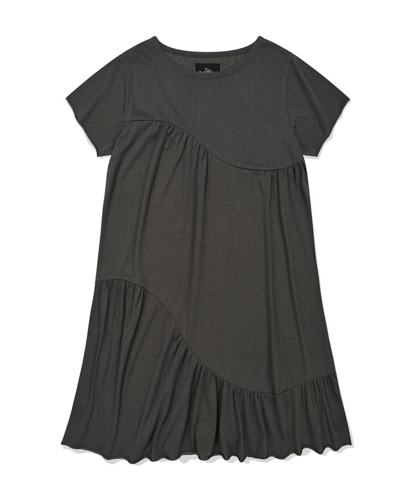 Retriever Club Pleated Dress [Charcoal Gray]