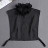 Ruffle Stand Fake Collar + Fake Cuffs Decoration Womens Blouse Detachable Shirt Collar Sweater False Collars Top Accessories
