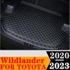 Sinjayer коврик для багажника автомобиля, водостойкий автозапчасти, коврики для багажника, высокая боковая крышка багажника, подкладка, подходит для Toyota Wildlander
