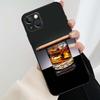 Чехол для телефона "Сигара Виски Ледяной Напиток" для iPhone 17 Pro Max 16 15 14 11 12 13 Pro Max mini 15 16 Plus 16e 17 Air Cover