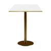 60 X 60 Cm Rome Bistro White High Table